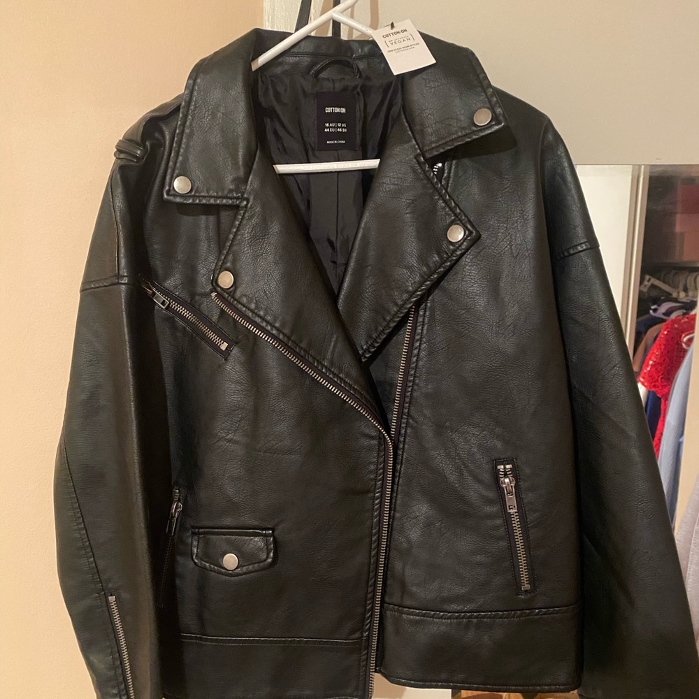 Cotton On Leather jacket